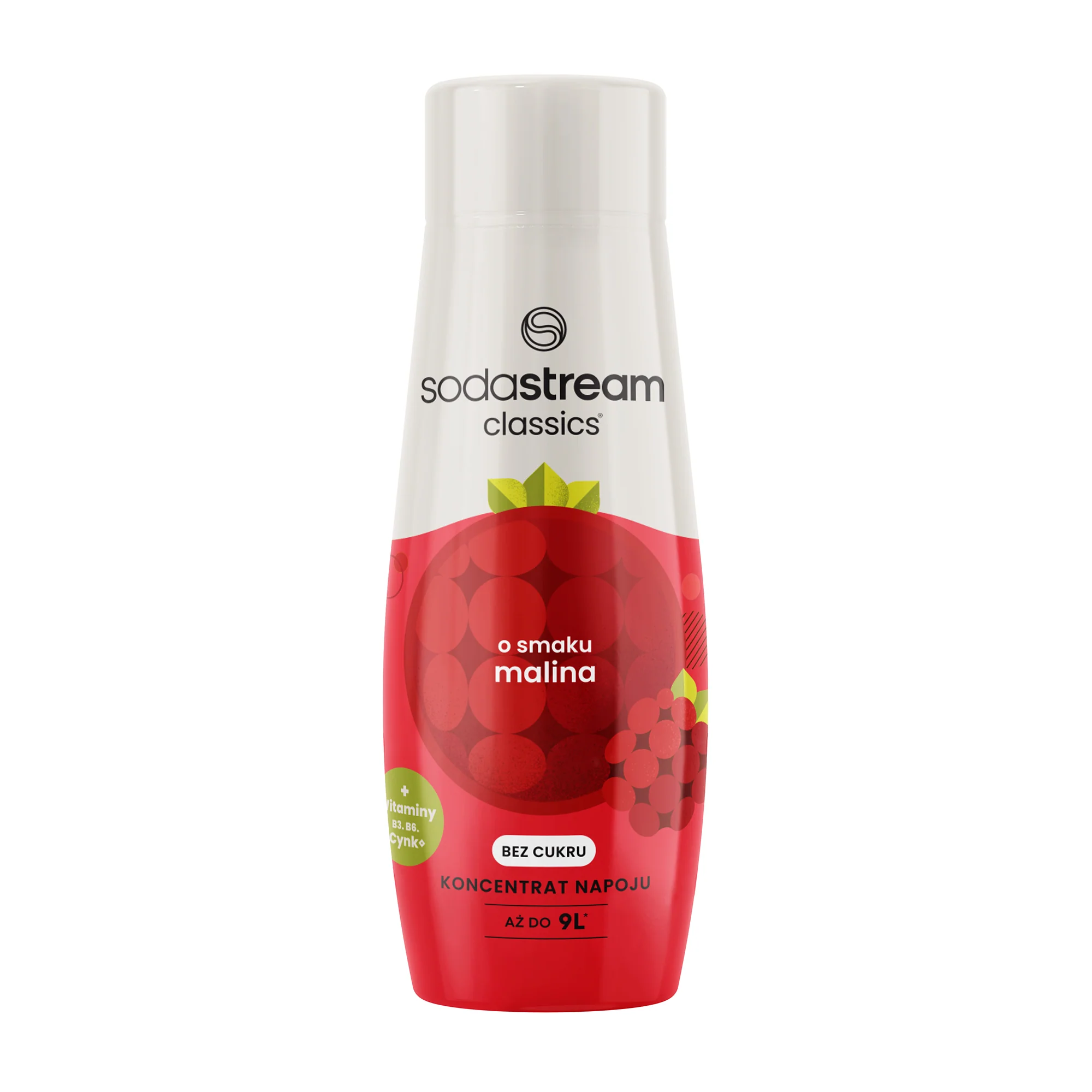 Syrop Malina bez cukru, 440ml